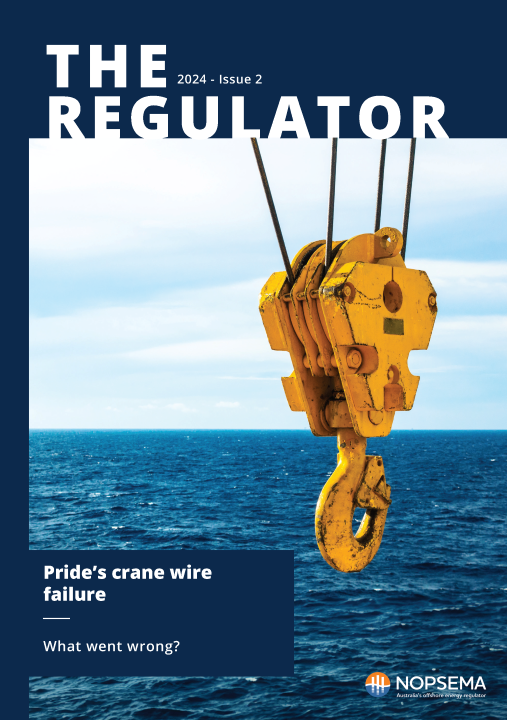 Front cover of The Regulator, issue 2 2024